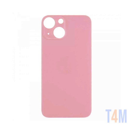 Funda de Silicona con Marco de Cámara para Apple iPhone 13 Mini Rosa